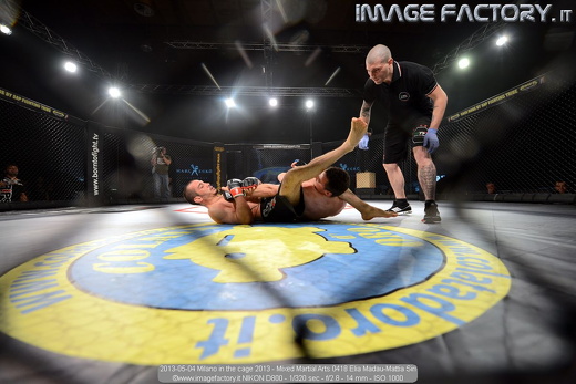 2013-05-04 Milano in the cage 2013 - Mixed Martial Arts 0418 Elia Madau-Mattia Siri